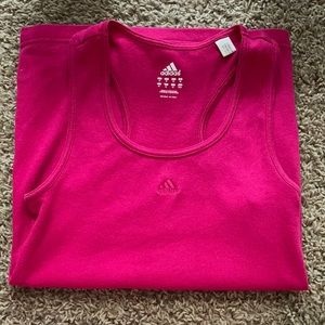 Pink Adidas Tank top